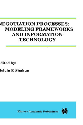 【预售】Negotiation Processes: Modeling Frameworks and