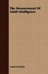 【预售】The Measurement of Adult Intelligence