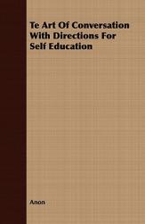 【预售】Te Art of Conversation with Directions for Self