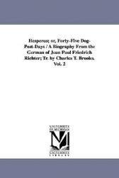 【预售】Hesperus; Or, Forty-Five Dog-Post-Days / A Biography
