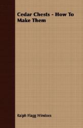 【预售】Cedar Chests - How to Make Them