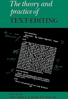 【预售】The Theory and Practice of Text-Editing: Essays in