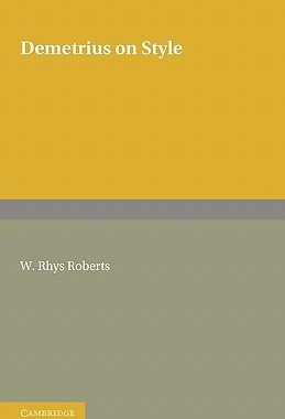 【预售】Demetrius on Style: The Greek Text of Demetrius de