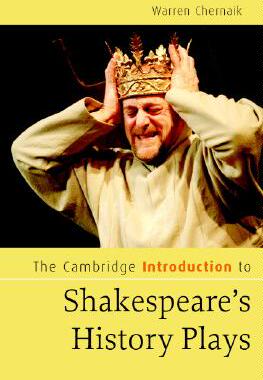 【预售】The Cambridge Introduction to Shakespeare's History