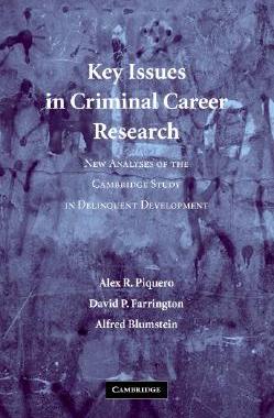 【预售】Key Issues in Criminal Career Research: New Analyses