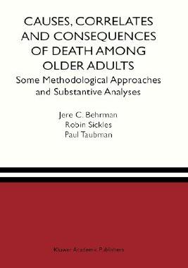 【预售】Causes, Correlates and Consequences of Death Among