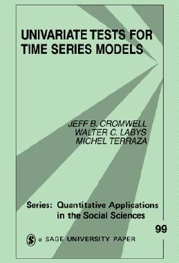 【预售】Univariate Tests for Time Series Models