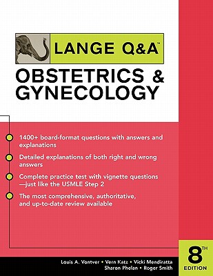 【预售】LANGE Q&A: OBSTETRICS N GYNECOLOGY, 8TH EDITION