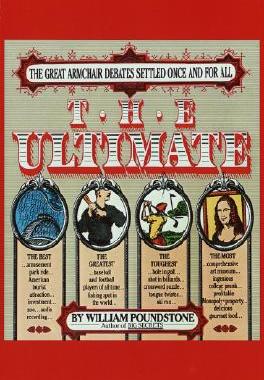 【预售】The Ultimate: The Great Armchair Debates Settled