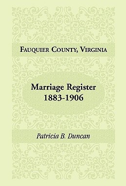 【预售】Fauquier County, Virginia, Marriage Register