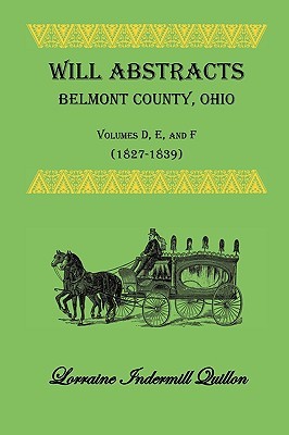 【预售】Will Abstracts Belmont County, Ohio, Volumes D, E
