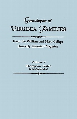【预售】Genealogies of Virginia Families from the William