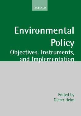 【预售】Environmental Policy: Objectives, Instruments, and