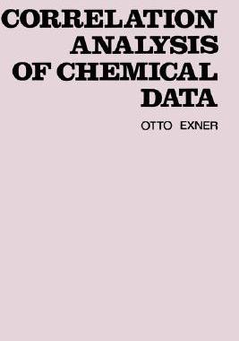 【预售】Correlation Analysis of Chemical Data