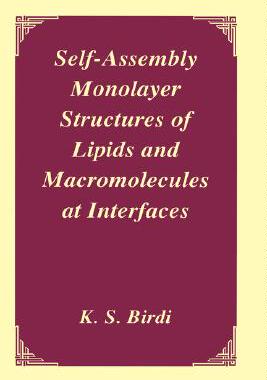 【预售】Self-Assembly Monolayer Structures of Lipids and