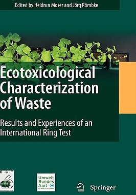 【预售】Ecotoxicological Characterization of Waste: Results
