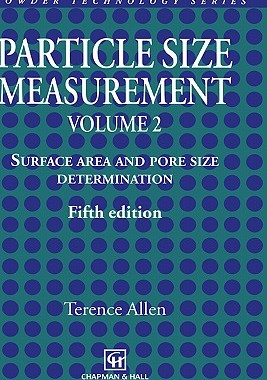 【预售】Particle Size Measurement: Volume 2: Surface Area