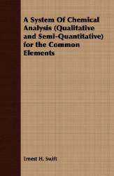 【预售】A System of Chemical Analysis (Qualitative and