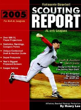 【预售】2005 Rotisserie Baseball Scouting Report: For 4x4 Al