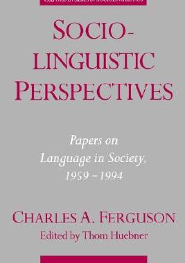 【预售】Sociolinguistic Perspectives: Papers on Language