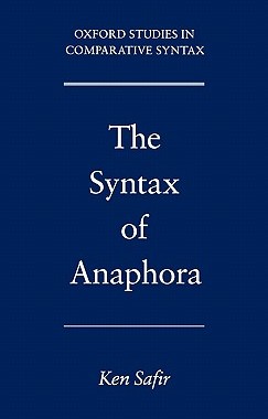 【预售】The Syntax of Anaphora