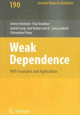 【预售】Weak Dependence: With Examples and Applications