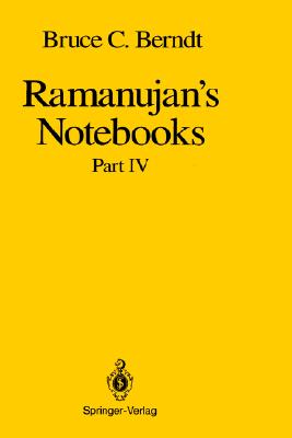 【预售】Ramanujan's Notebooks: Part IV