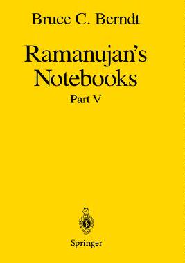 【预售】Ramanujan's Notebooks: Part V