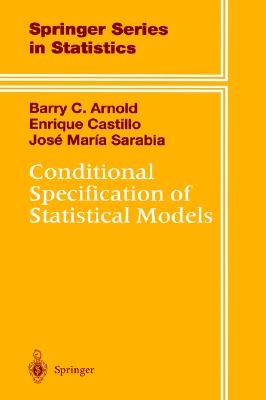 【预售】Conditional Specification of Statistical Models