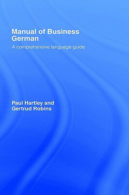 【预售】Manual of Business German