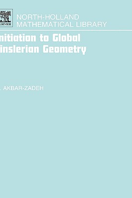 【预售】Initiation to Global Finslerian Geometry