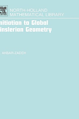 【预售】Initiation to Global Finslerian Geometry