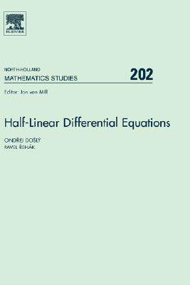 【预售】Half-Linear Differential Equations