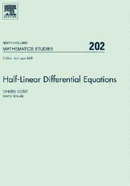 【预售】Half-Linear Differential Equations