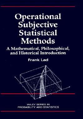 【预售】Operational Subjective Statistical Methods: A