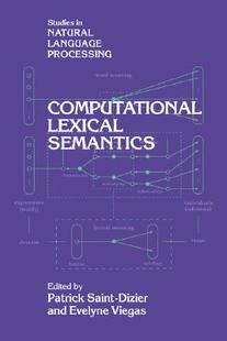 Semantics 预售 Computational Lexical