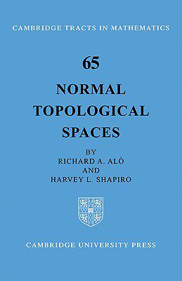 【预售】Normal Topological Spaces