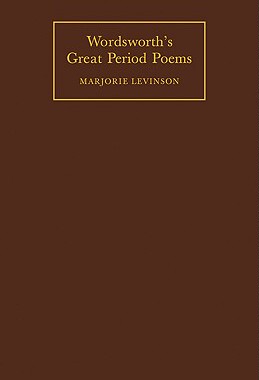 【预售】Wordsworth's Great Period Poems: Four Essays
