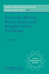 Motion Hardy Spaces Bounded Brownian and Mean 预售