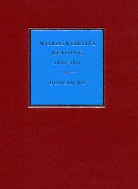【预售】Wordsworth's Reading 1800-1815