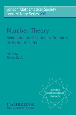 【预售】Number Theory: S Minaire de Th Orie Des Nombres de