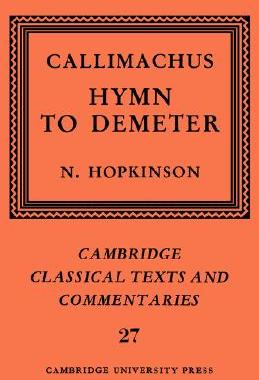 预订 【】Callimachus: Hymn to Demeter