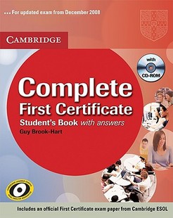 【预售】Complete First Certificate Student's Book with