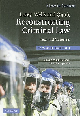 【预售】Lacey, Wells and Quick Reconstructing Criminal Law: