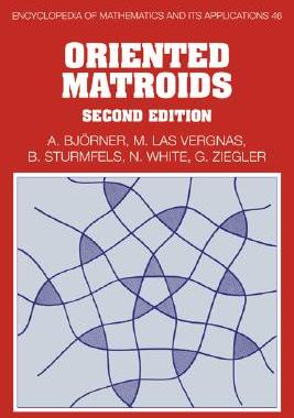预订 Oriented Matroids,Second Edition 定向拟阵