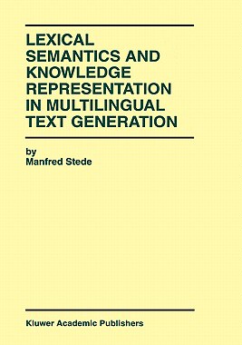 【预售】Lexical Semantics and Knowledge Representation in