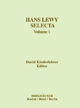 【预售】Hans Lewy Selecta: Volume 1