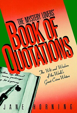 【预售】The Mystery Lovers' Book of Quotations