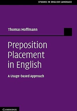 【预售】Preposition Placement in English: A Usage-Based