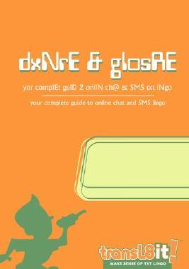 【预售】Transl8it! Dxnre & Glosre: Yor Complet Guid 2 Onlin